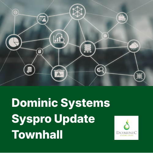 Join our SYSPRO Town Hall to explore updates, insights, and key discussions covering everything SYSPRO related.